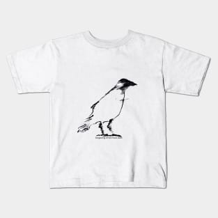 Minimal bird Kids T-Shirt